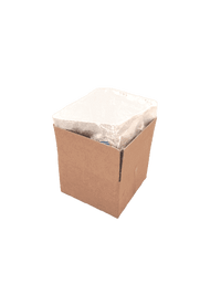 Thermodoos opvouwbaar - 400 x 400 x 250 mm + (4 Laags isolatiezak)