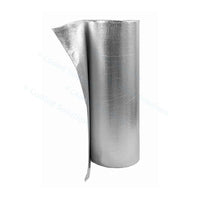 Isolatiefolie op rol 150cm x 100m x 3mm (Aluminium + Bubbelfolie + Aluminium)