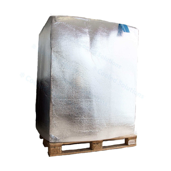 Thermische isolatiehoes Blok pallet 120 x 100 x 150 cm (Dubbel Laags)